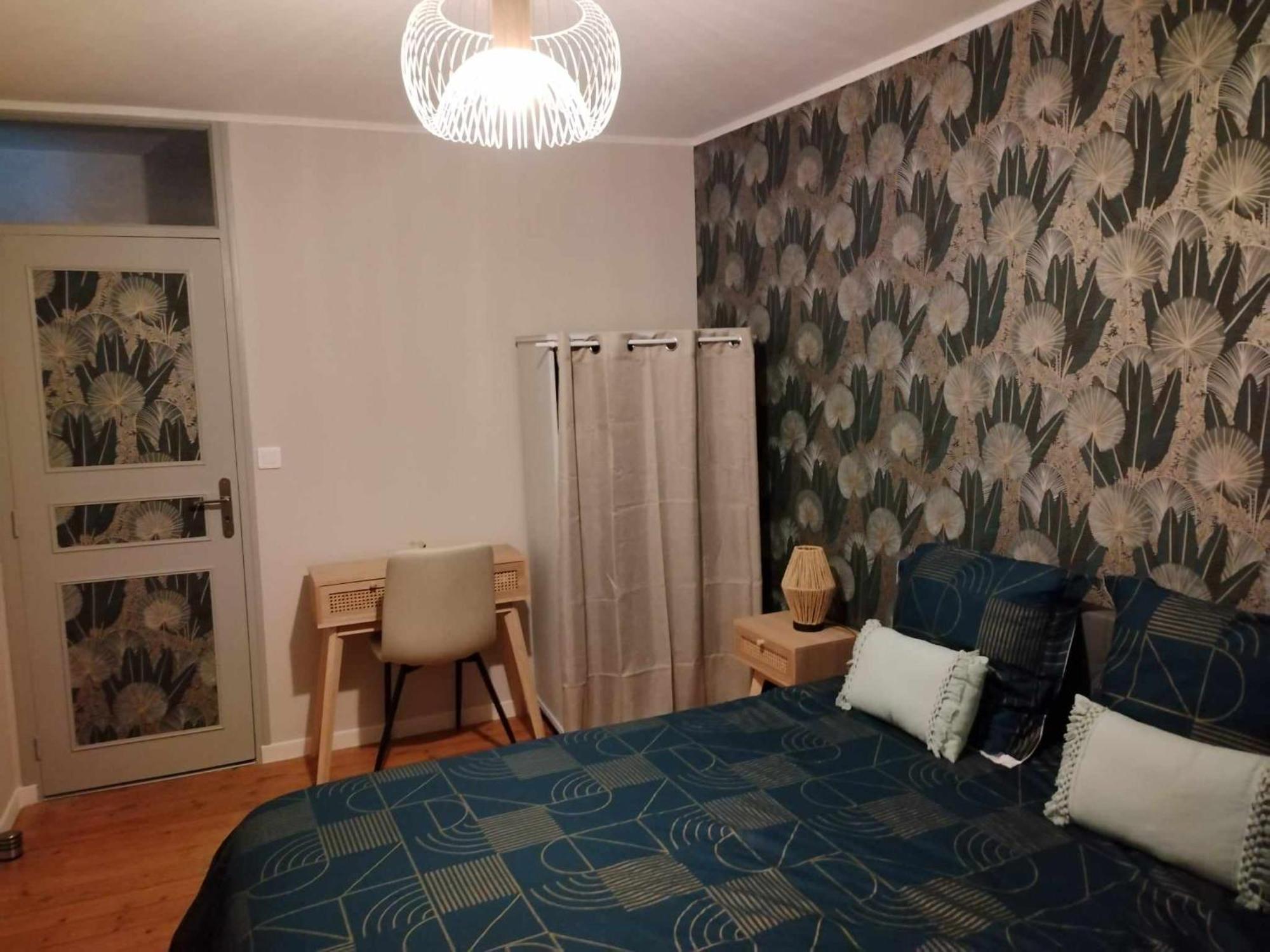 Chambre D'Hote Familiale De La Maison Bleue Lanvallay Eksteriør bilde